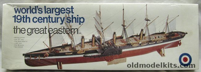 Entex 1/400 The Great Eastern Steamship - (ex Revell), 8478 plastic model kit